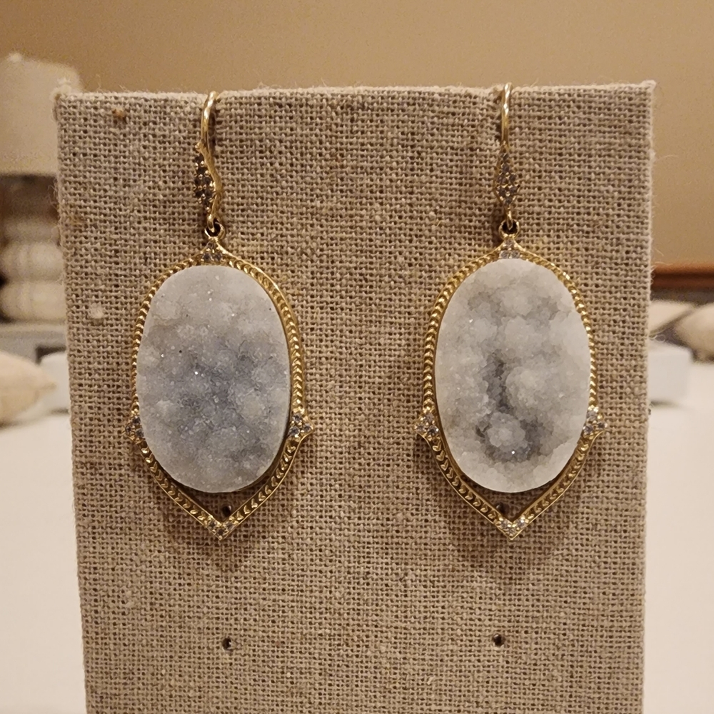 Stella & Dot Druzy earrings
